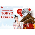 MÙA ĐÔNG NHẬT BẢN  CUNG ĐƯỜNG VÀNG TOKYO - OSAKA 
