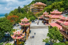[TÂY NINH 1N] Viếng Núi Bà Đen - Phật Di Lạc - Vườn Nho Đen 1 Ngày