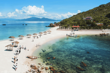[ VOUCHER 3N3Đ] Thên Đường Maldives Việt Nam & Khu Du Lịch Khoáng Tháp Bà Nha Trang Xe Giường Nằm Cùng Ba Mẹ