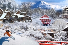 DU LỊCH NHẬT BẢN MÙA ĐÔNG ĐÓN TẾT DƯƠNG TOKYO–FUJI–KYOTO-OSAKA
