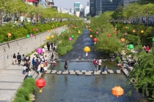 [MÙA ĐÔNG KOREA 5N4Đ] Ngắm Suối Cheonggyecheon (Lễ hội Ánh sáng Mùa đông)