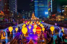 [MÙA XUÂN KOREA 5N4Đ] Chào Mùa Xuân Lễ Hội Hoa Anh Đào & Suối Đèn Lồng Suối Yangjaecheon