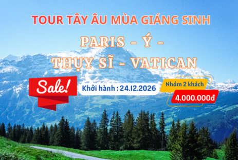 CHINH PHỤC CUNG ĐƯỜNG GIÁNG SINH ĐẸP NHẤT CHÂU ÂU 2026