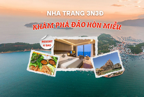 Nha Trang Suối Ba Hồ - Bến Tàu Trí Nguyên - Đảo Hòn Miễu