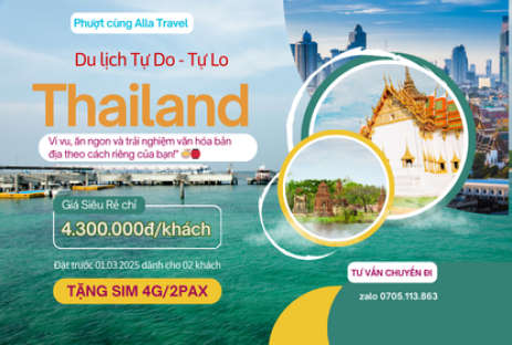 KHÁM PHÁ BANGKOK - PATTAYA| ĐẢO KOH LARN - MUANG BORAN  - KHU PHỐ TÀU YAOWARAT 5N4Đ
