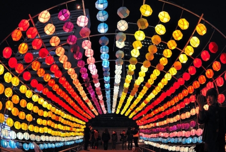 [MÙA THU KOREA ] Check-in Lễ Hội Đèn Lồng Suối Cheonggyecheon