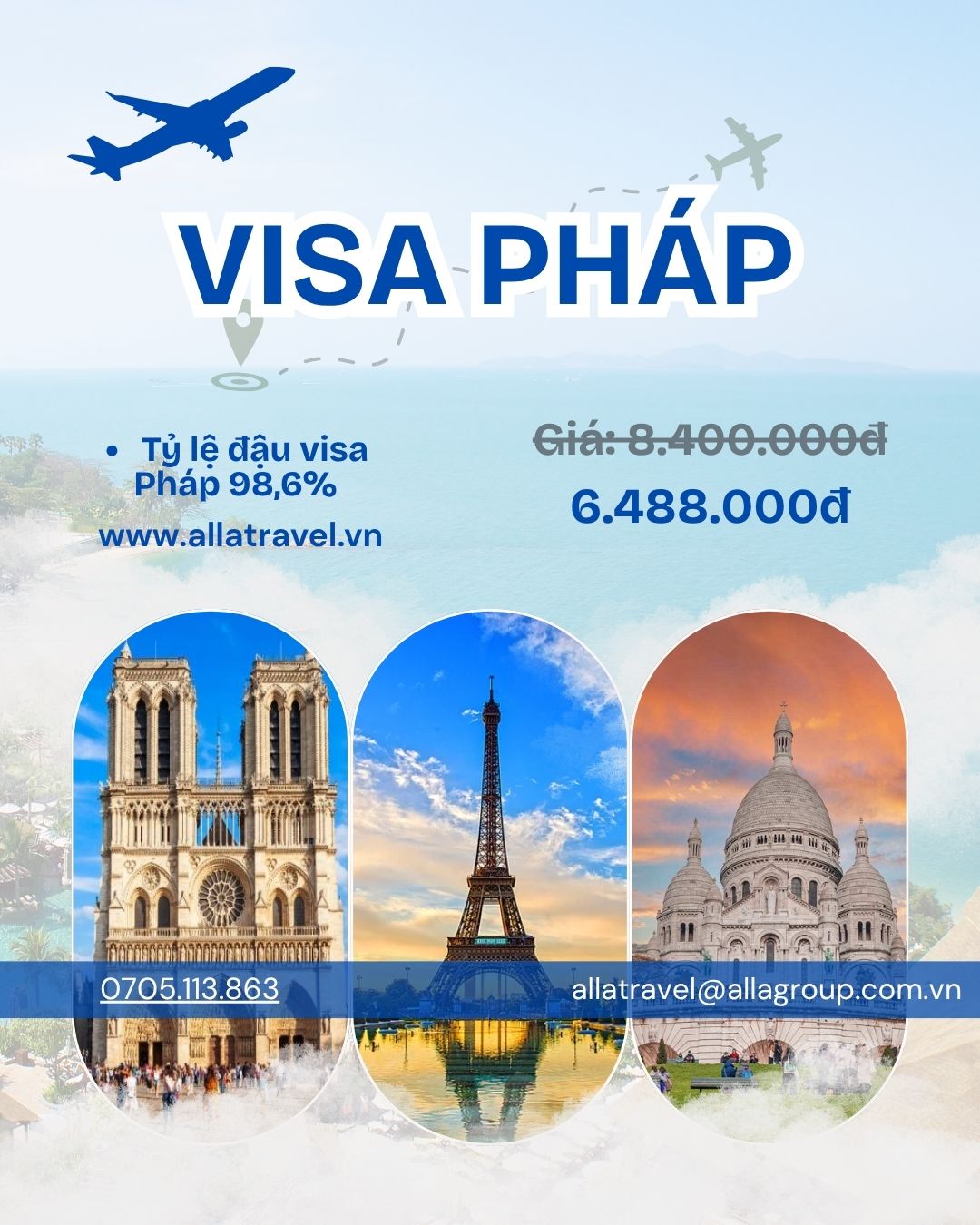 Pháp không chỉ là cái nôi của văn hóa nghệ thuật lãng mạn phương Tây mà còn là một trong ba quốc gia (cùng với Ý và Hà Lan) xét duyệt thị thực Schengen cởi mở nhất cho công dân Việt Nam.