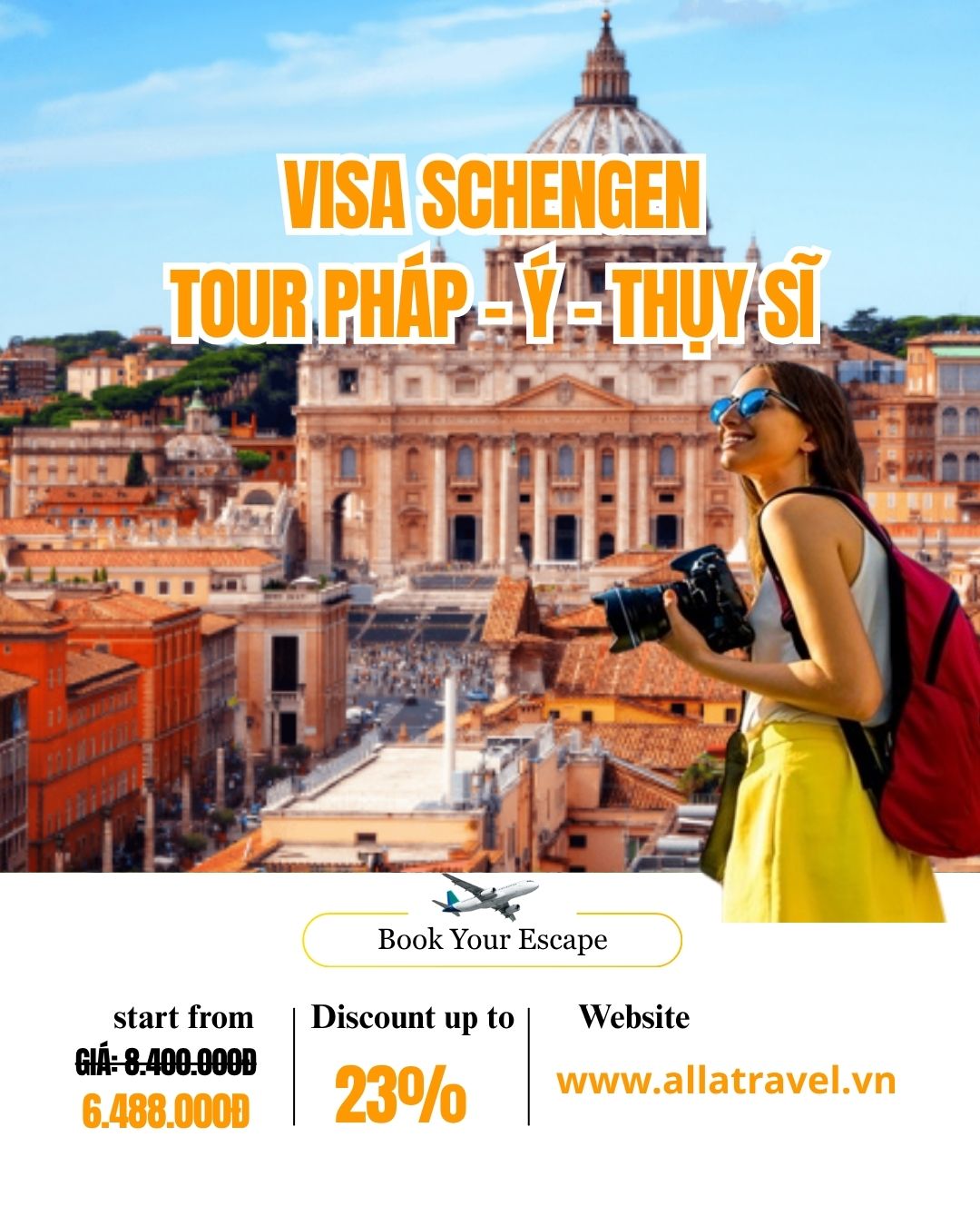 Dịch Vụ Làm Visa Châu Âu Uy Tín - Chuyên Nghiệp Tại Alla Travel